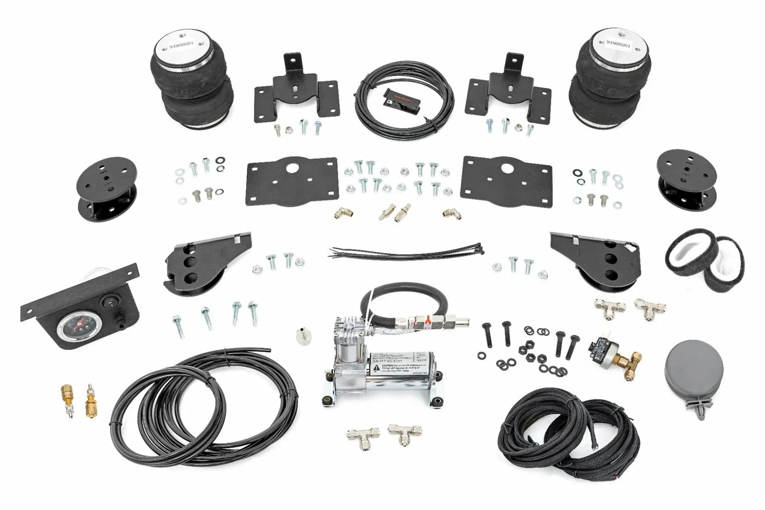 Fits Ram 1500(2009-2018 & Classic) Air Spring w_compressor 4_ Lift 100324C